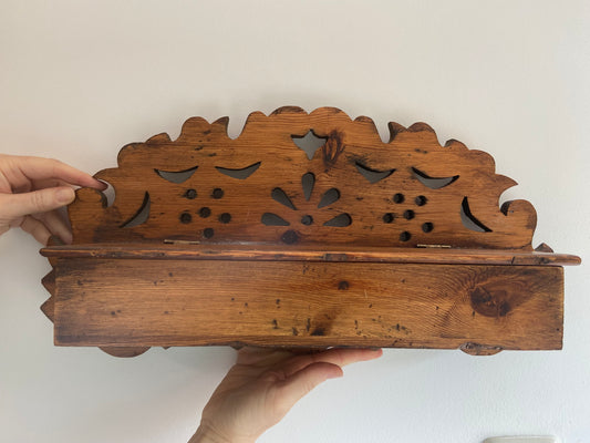 Carved key box